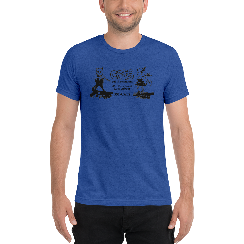 Cats - LOCH ARBOUR - Short sleeve t-shirt True Royal Triblend
