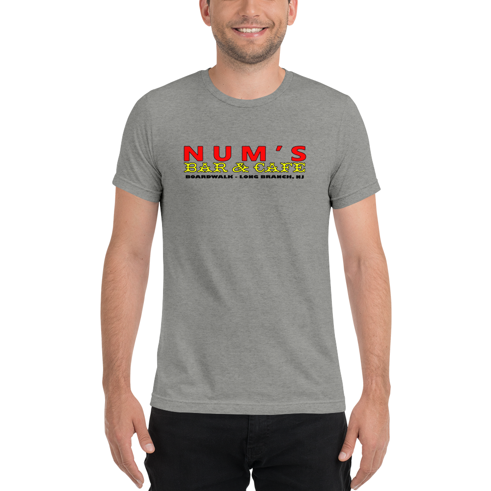 Num's Bar & Cafe - LONG BRANCH - Short sleeve t-shirt Athletic Grey Triblend