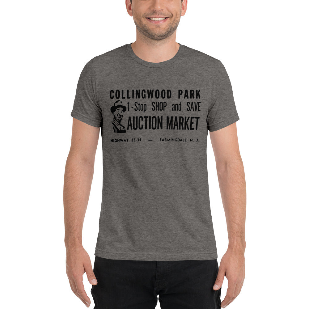 Collingwood Auction - FARMINGDALE - Short sleeve t-shirt Grey Triblend