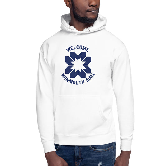 Welcome to the Monmouth Mall - EATONTOWN - MONMOUTH MALL - Unisex Hoodie White