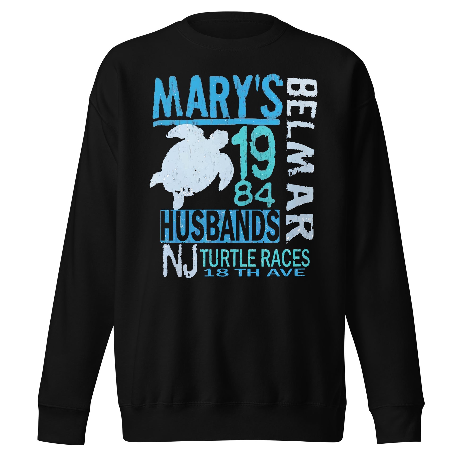 Mary's Husband's Pub - BELMAR - Unisex Premium Sweatshirt Black