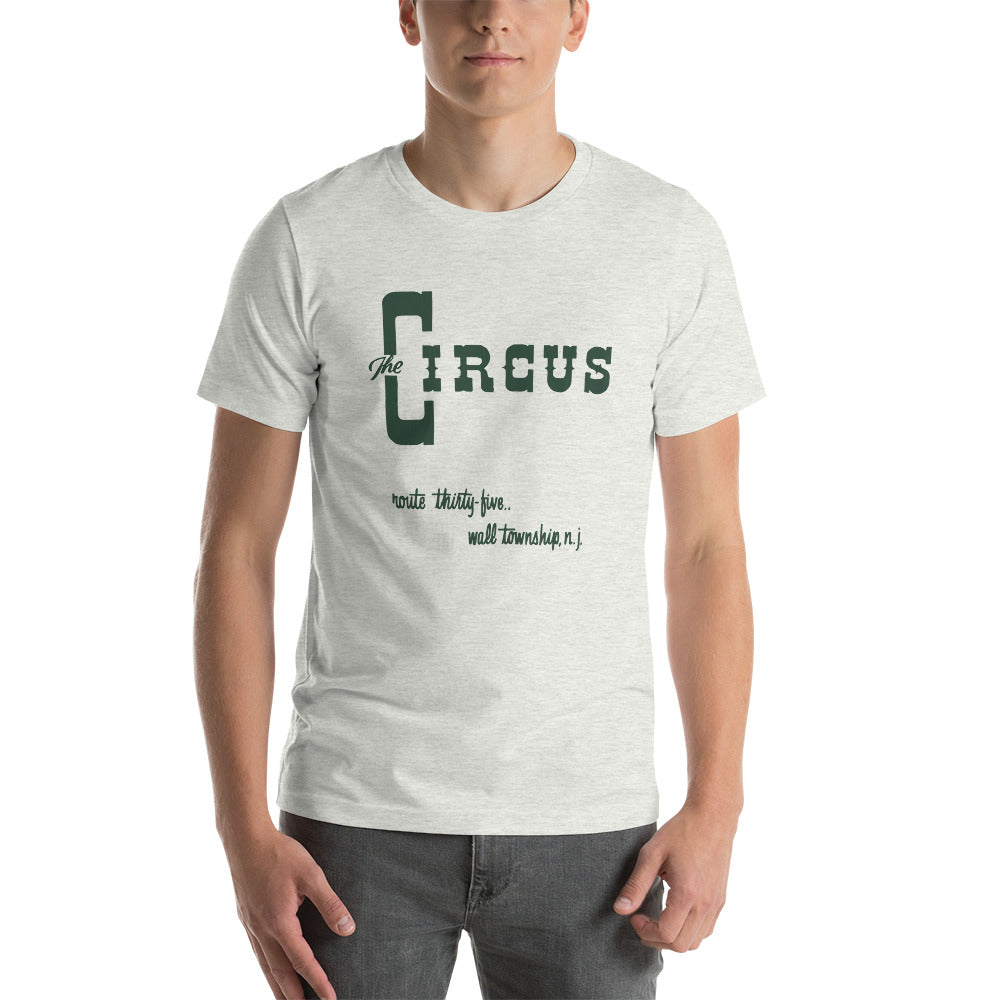 The Circus Drive-Thru - WALL TWP. - Short-Sleeve Unisex T-Shirt Ash