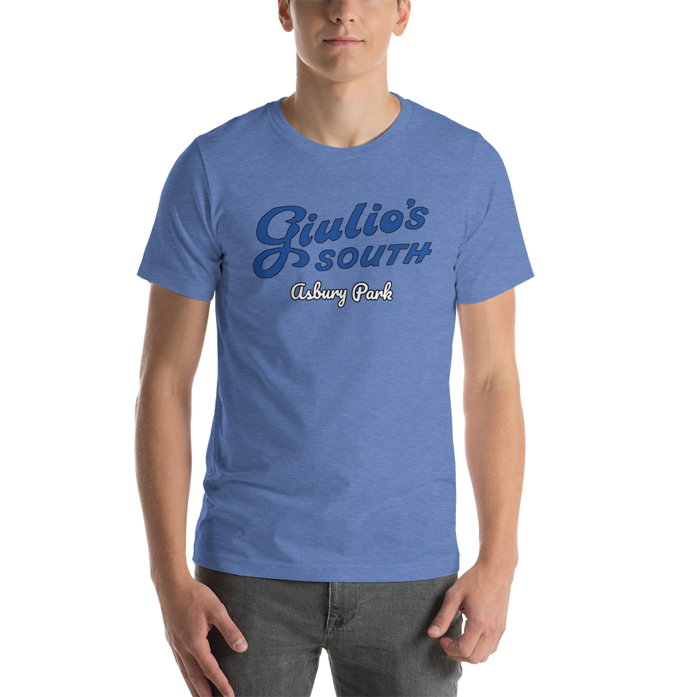 Giulio's South - ASBURY PARK - Short-Sleeve Unisex T-Shirt Heather True Royal