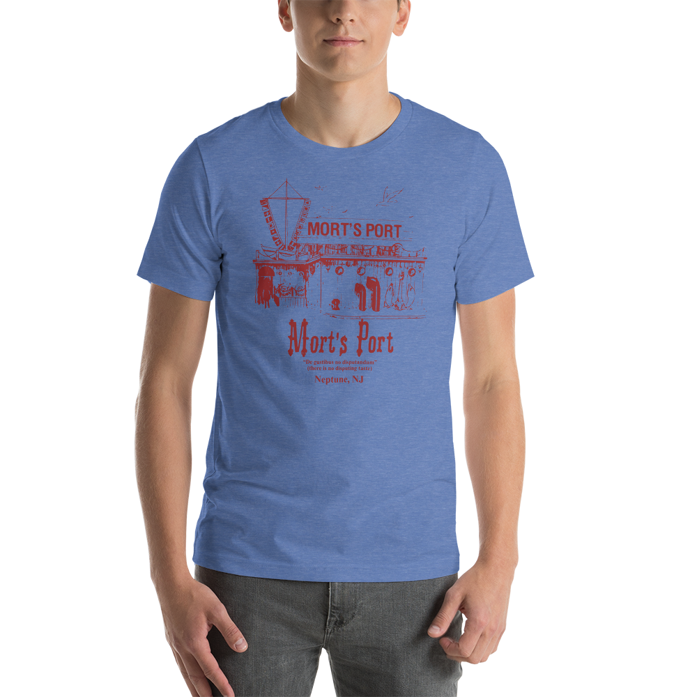 Mort's Port - NEPTUNE - Short-Sleeve Unisex T-Shirt Heather True Royal