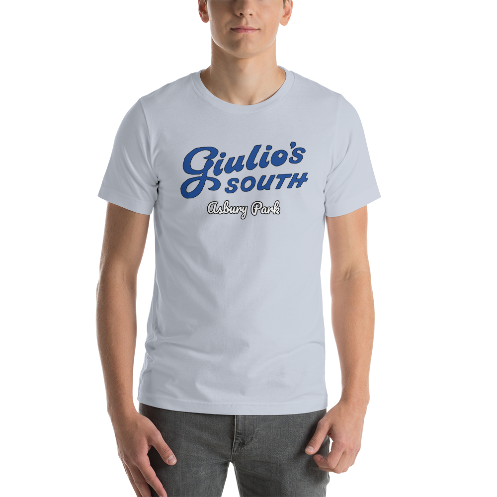 Giulio's South - ASBURY PARK - Short-Sleeve Unisex T-Shirt Light Blue