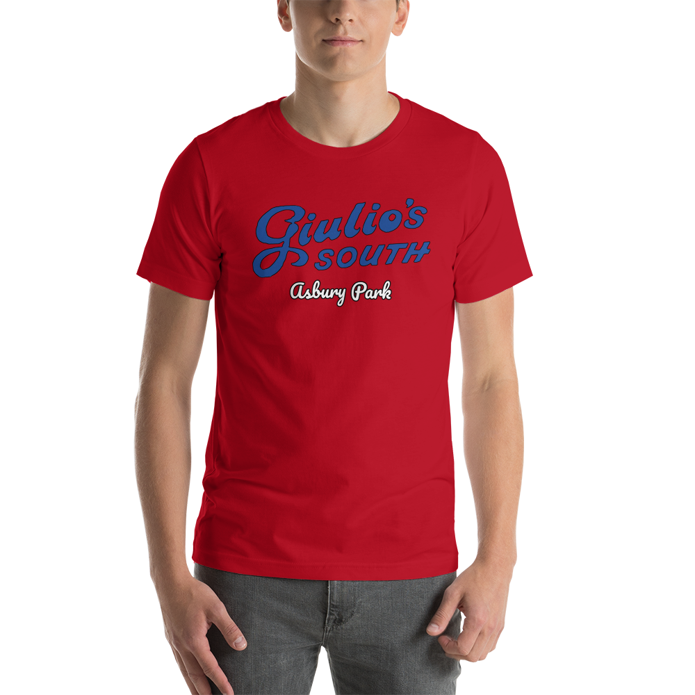 Giulio's South - ASBURY PARK - Short-Sleeve Unisex T-Shirt Red
