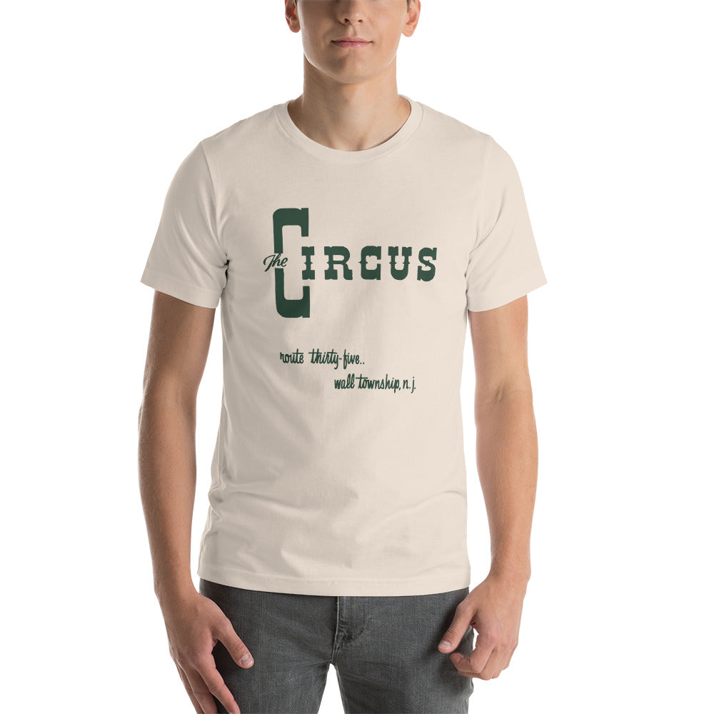 The Circus Drive-Thru - WALL TWP. - Short-Sleeve Unisex T-Shirt Soft Cream
