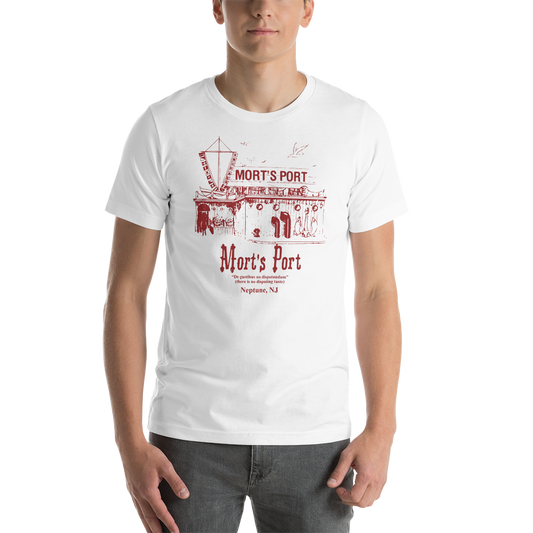 Mort's Port - NEPTUNE - Short-Sleeve Unisex T-Shirt White