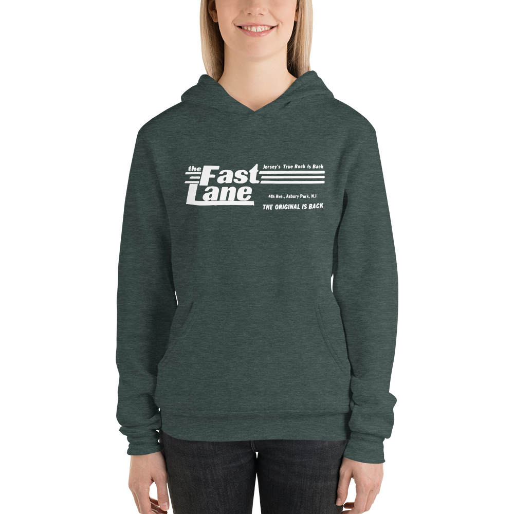 The Fast Lane - ASBURY PARK - Unisex hoodie Heather Forest