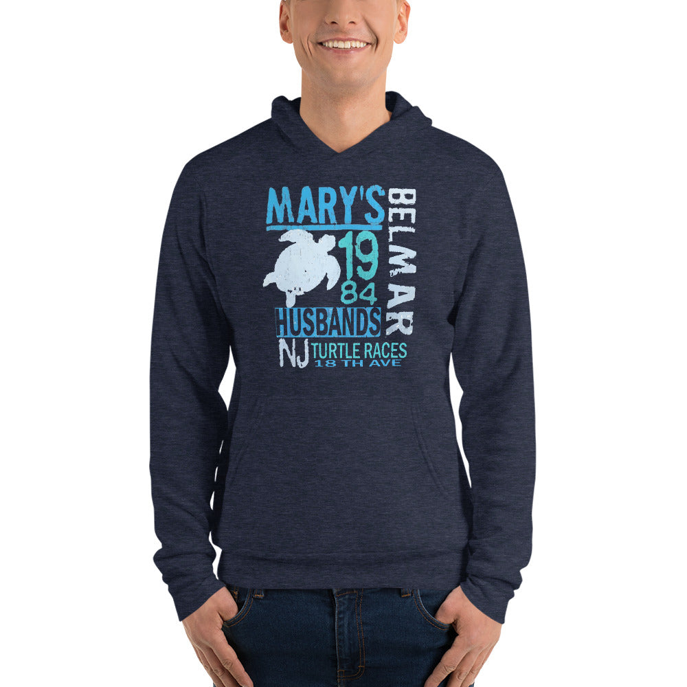 Mary's Husband's Pub - BELMAR - Unisex hoodie Heather Navy