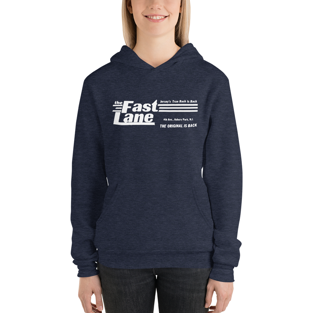 The Fast Lane - ASBURY PARK - Unisex hoodie Heather Navy