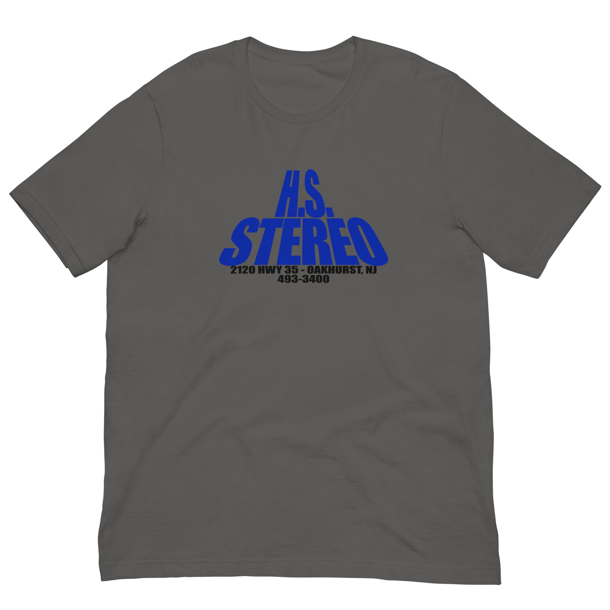 H.S. Stereo - OAKHURST - Unisex t-shirt Asphalt