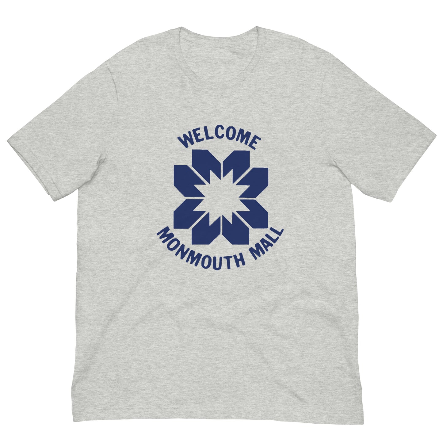 Welcome to the Monmouth Mall - EATONTOWN - MONMOUTH MALL - Unisex t-shirt Athletic Heather