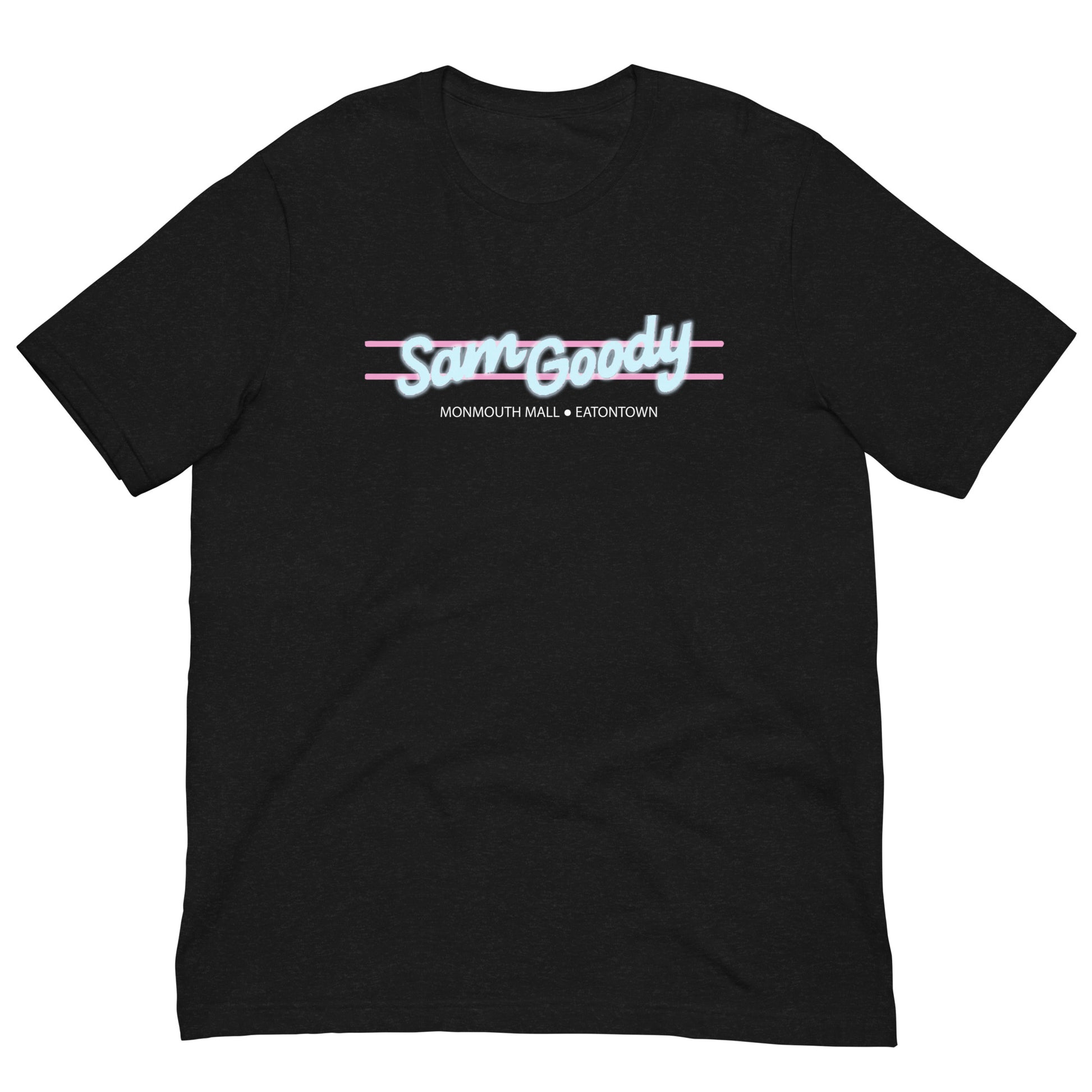 Sam Goody - EATONTOWN - MONMOUTH MALL - Unisex t-shirt Black Heather