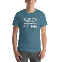 Scott's Music Shop - ASBURY PARK - T-shirt unisex a maniche corte