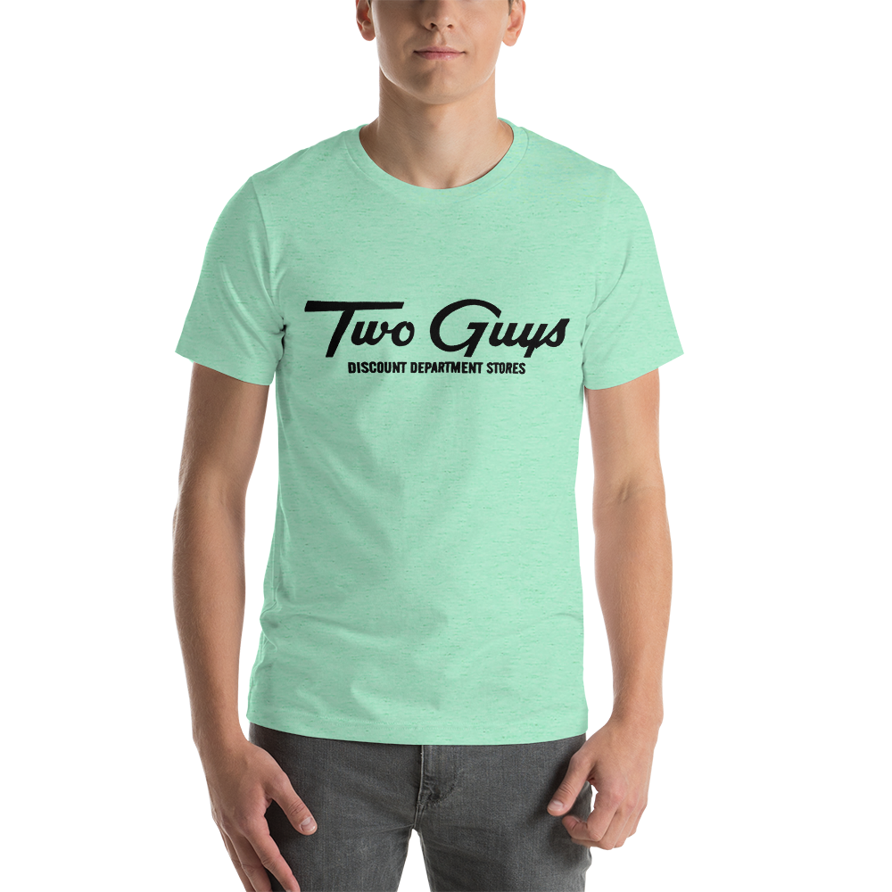 Two Guys - NEPTUNE - Unisex t-shirt Heather Mint