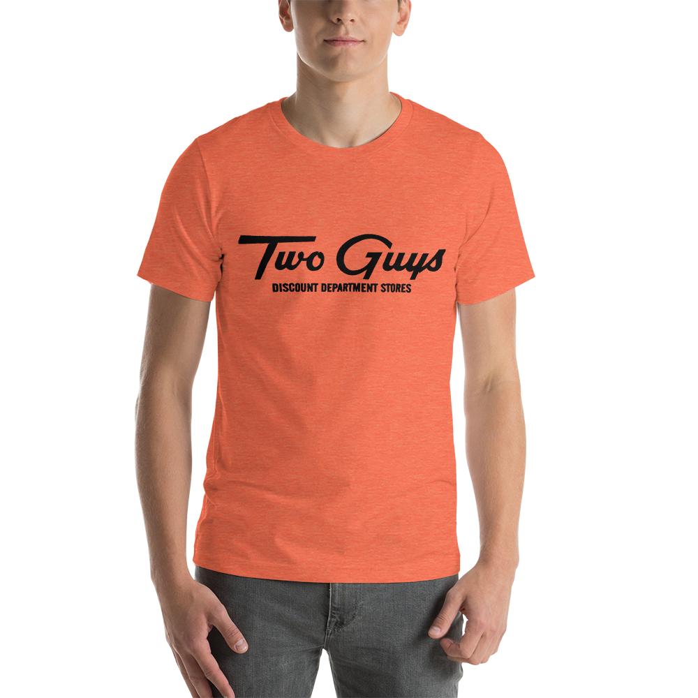 Two Guys - NEPTUNE - Unisex t-shirt Heather Orange