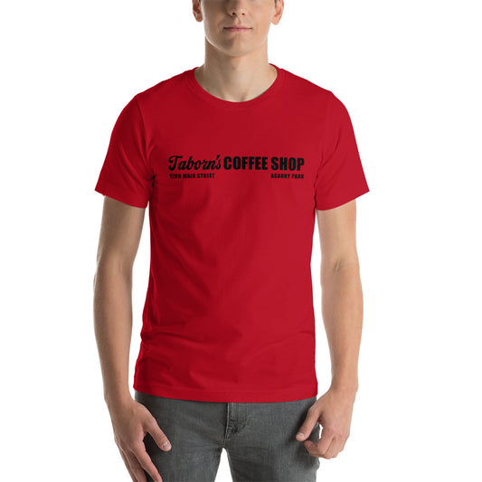 Taborn's Coffee Shop - ASBURY PARK - Unisex t-shirt Red
