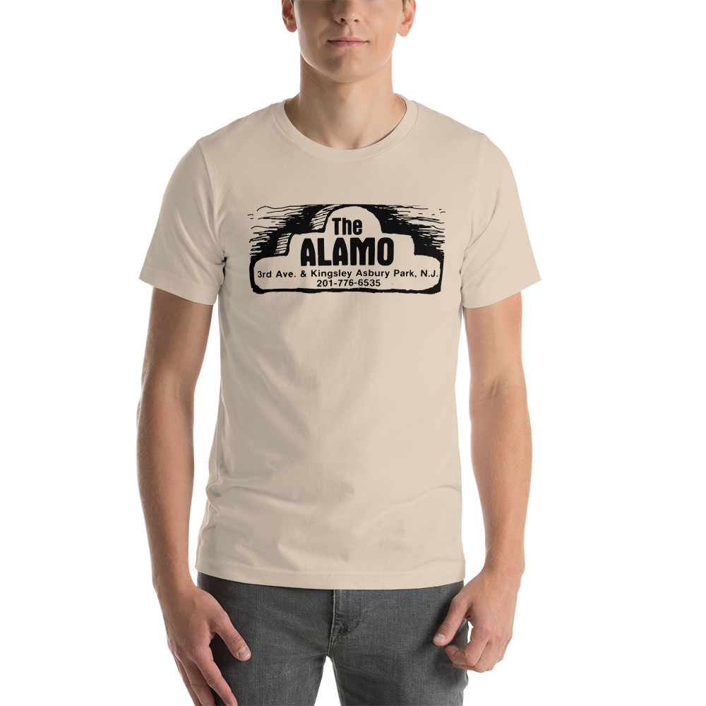 The Alamo - ASBURY PARK - Unisex t-shirt Soft Cream