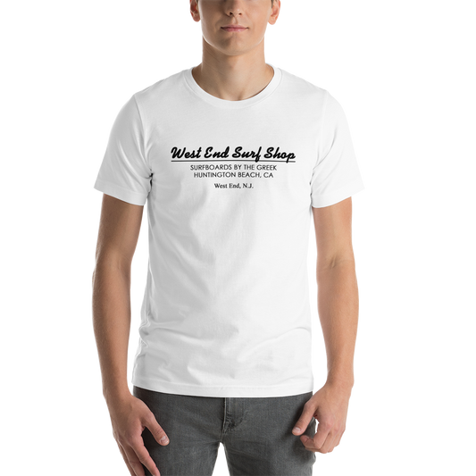 West End Surf Shop - WEST END - Unisex t-shirt White