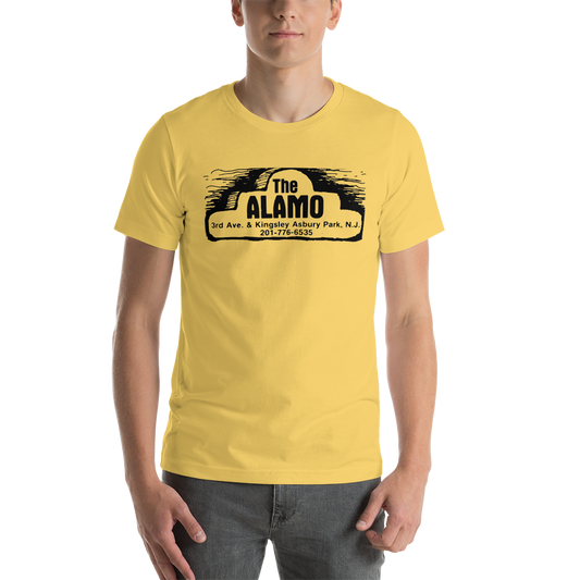 The Alamo - ASBURY PARK - Unisex t-shirt Yellow