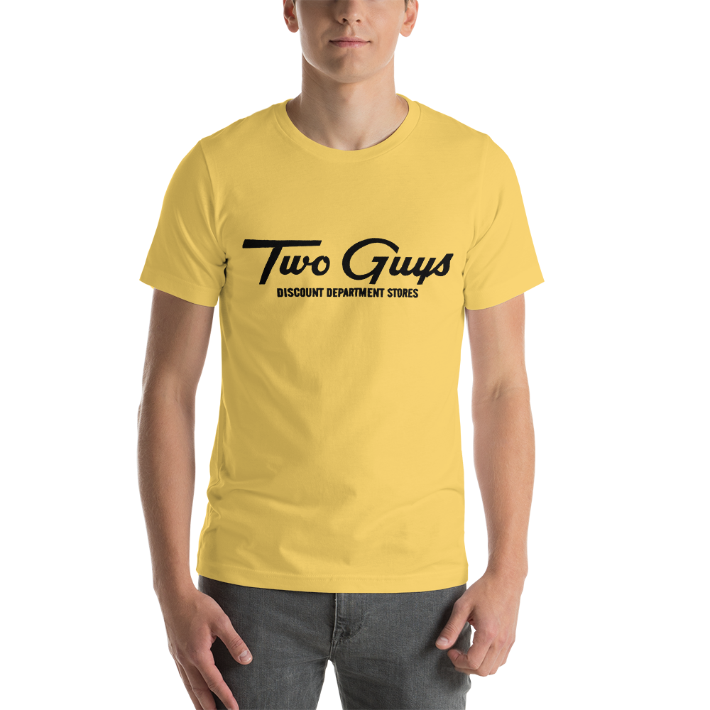 Two Guys - NEPTUNE - Unisex t-shirt Yellow